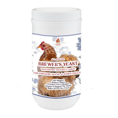 Brewers Yeast with Organic Oregano & Garlic | Niacin for Ducks Chickens | Chicken Probiotic | Brewers Yeast for Ducks with B12 B6 & Amino Acids by Pampered Chicken Mama