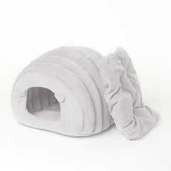 Sheep Bed for Cats - Semi-Enclosed Sleeping Bag