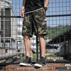 Trendy Men's Loose Camouflage Five-Point Shorts