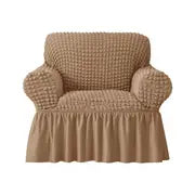 Universal Sofa Cover with Skirt, Durable & Washable
