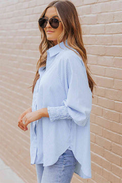 Fernanda Lantern Sleeve Shirt-