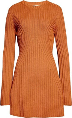 2023 Autumn Winter Long Sleeve Knit Dress for Women