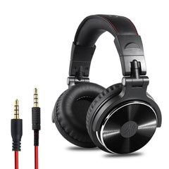 50mm Over-Ear Wired Monitor Headphones with Mic