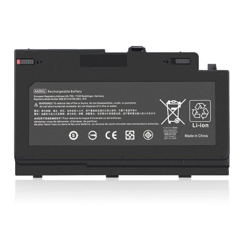 ANTIEE AA06XL Laptop Battery for HP ZBook 17 G4 G4-2ZC18ES G4-1RR26ES G4-Y6K23EA Z3R03AA Z3R03UT Series HSTNN-DB7L AA06096XL 852711-850 852527-241 852527-242 852527-222 852527-221 AA06096XL-PR 96Wh