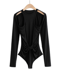 Fashion Cutout Long Sleeve T-Shirt for Women
