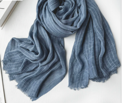 Cotton Linen Shawl Scarf, Scarf, Shawl Scarf