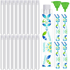 Baderke 62 Pcs Tampon Set Includes 20 Pcs Tube for Women 40 Pcs Tampon Reusable Wrappers 2 Pcs Silicone Funnels for Cruise Event Concert(Flower5.71x0.51 in)
