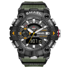 SMAEL Multifunctional Sports Watch for Men, Waterproof