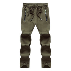 Men's Summer Ice Silk Quick-Drying Casual Sports Pants