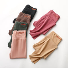 Thickened Fleece Leggings for Women in Plus Size