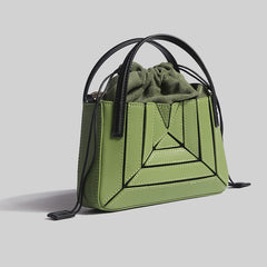 Fashionable Pleated Mini Portable Messenger Bag for Women