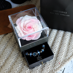 Eternal Flower Jewelry Box Gift Set