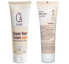 Oeight Baby Diaper Rash Cream Forte for infants 2.53oz 100% Natural Active Ingredients | Diaper Rash Ointment Healing Ointment | Baby Diaper Rash Paste | Diaper Cream for Babies Prevent Diaper rash