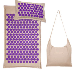 Organic Linen Lotus Needle Punched Cushion & Pillow