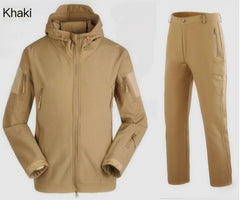 Men's Waterproof Camouflage Fishing Jacket and Pants Set