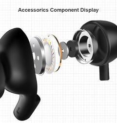 Magnetic Stereo Wireless Bluetooth Neckband Earphones
