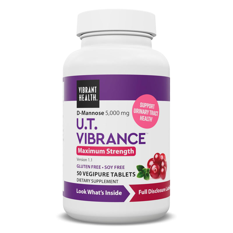 Vibrant Health U.T. Vibrance Crisis Intervention for Urinary Tract Health 50 Tablets