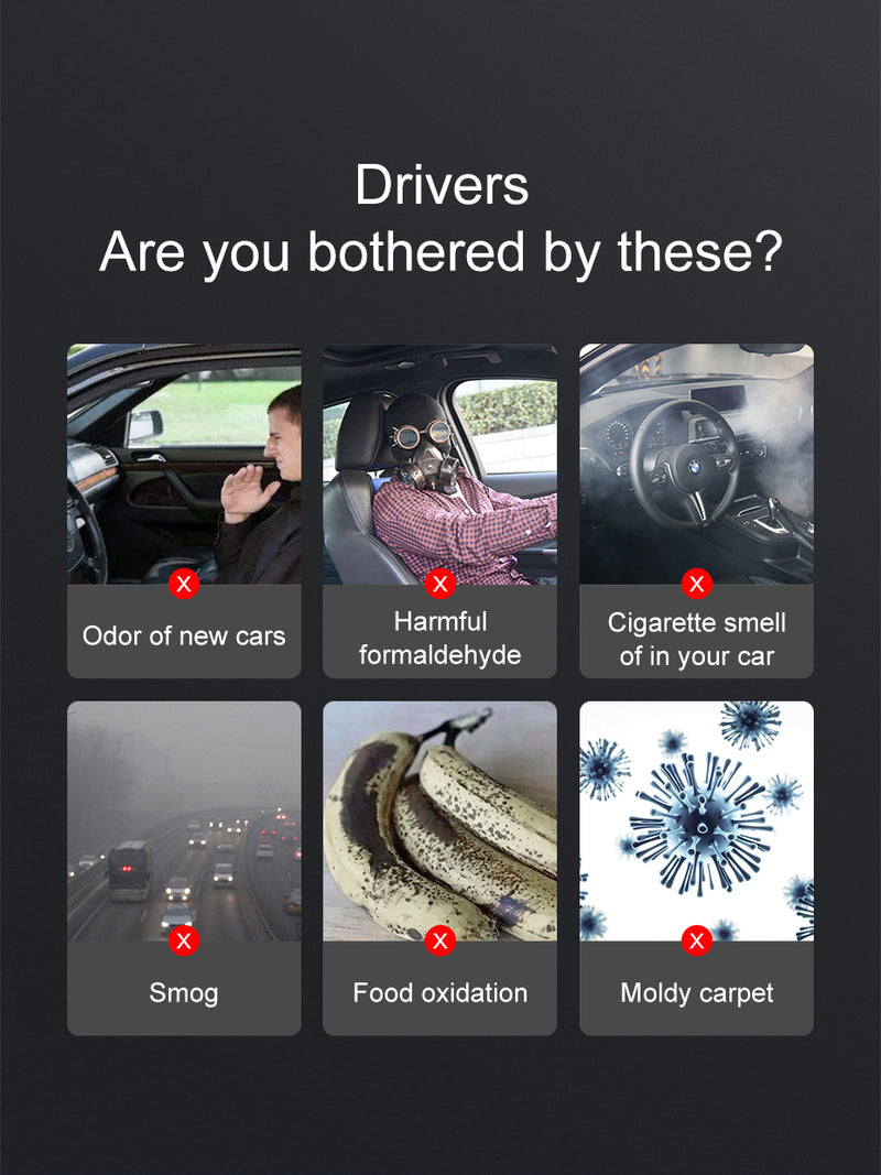 Baseus Formaldehyde Purifier - Non-Toxic Car Air Cleaner