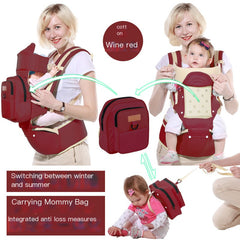 Multi-Functional Baby Carrier and Waist Stool