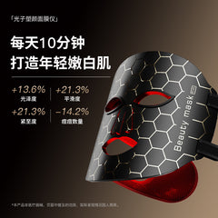 New Silicone Facial Light Therapy Mask Device