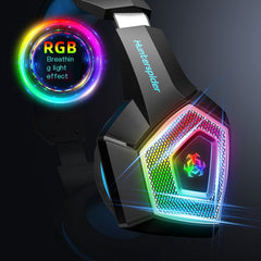 HUNTERSPIDER V1 RGB Wired Gaming Headset for PC/PS4