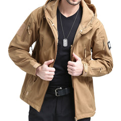 Men's Tactical Waterproof Shark Skin Outdoor Jacket