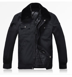 Winter Security Cotton Jacket - Thick Warm Workwear