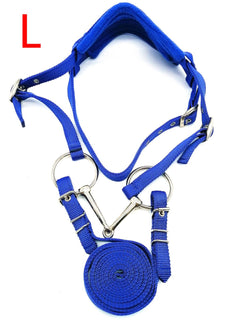 Water Leather Bridle with Nickel Plated Bit and Cushion