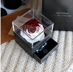 Eternal Flower Jewelry Box Gift Set