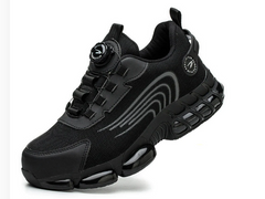 Durable Work Shoes for Men with Laces (One Pair)