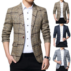 Men's Slim Fit Casual Blazer for Youth Fashion Wear