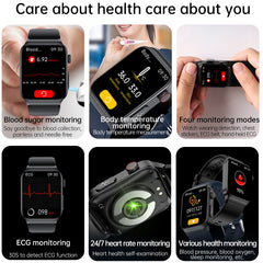 Smart Watch for Non-Invasive Glucose and ECG Monitoring