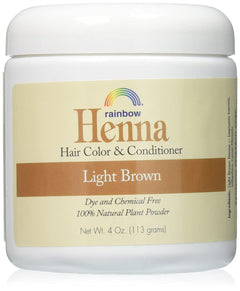 RAINBOW RESEARCH HENNAPERSIAN LIGHT BROWN 4 OZ Pack of 2