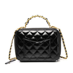 Ladies Leather Camera Bag with Fashionable Design