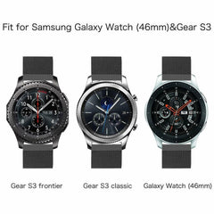 Stainless Steel Band For Samsung Galaxy Watch 42/46mm Active Gear S3 Sport Strap