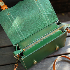 Handcrafted Vintage Leather Tote and Crossbody Bag