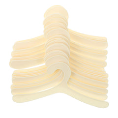 NUOBESTY 20pcs Pet Apparel Hangers Puppy Cat Kitten Clothes Hanger Plastic Pet Hanger Doll Hanger for Small Dog Clothing - 7.4 x 3.3 x 0.08 inches