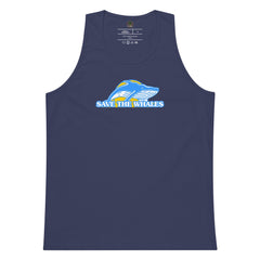 Men’s Premium Save the Whales Tank Top