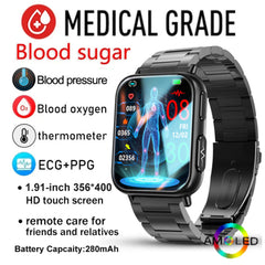 2023 New E500 Smart Watch with ECG Monitoring