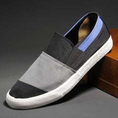 2023 Men's Casual Color-Block Canvas Sneakers
