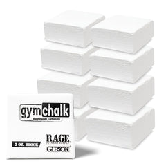 Gibson Gymnastic Powder Chalk Block Premium Taiwan Gymnastics Chalk Blocks Pack of 8 Chalk Blocks Magnesium Carbonate Weightlifting Rock Climbing Powder Chalk 1Lb (8 Blocks x 2oz)