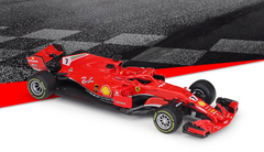 F1 Racing Car Model Toy - Realistic Design