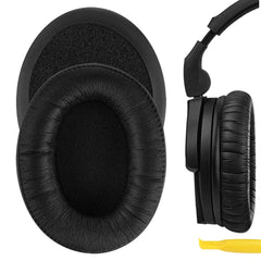 Geekria QuickFit Replacement Ear Pads for Sennheiser HD280 HD280-Pro HD281 HMD280 HMD281 Headphones Ear Cushions Headset Earpads Ear Cups Cover Repair Par (Black)