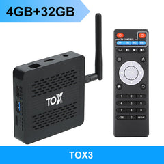 TOX1 S905X3 Android 9.0 Smart Set-Top Box 4/32