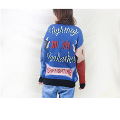 Cute Oversized Knit Sweater for Women - 2019 Fall/Winter