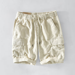 T116 Spring/Summer Men's Casual Multi-Pocket Shorts