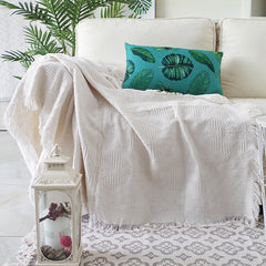 Modern Minimalist Sofa Cover and Casual Throw Blanket