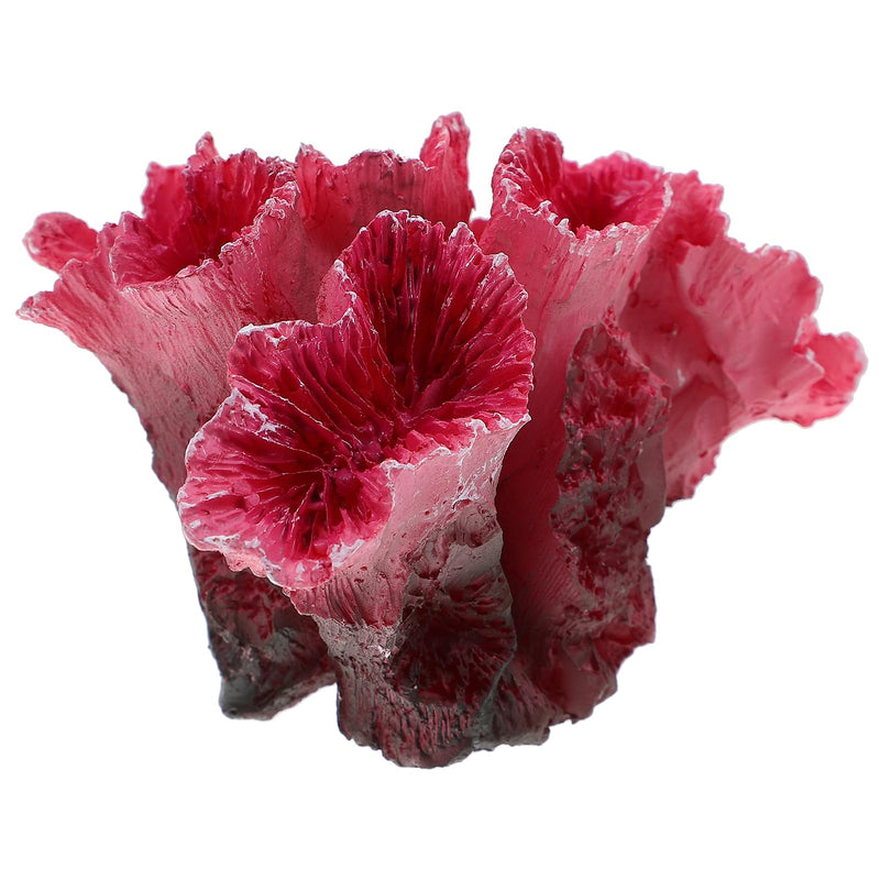 Aquarium Fake Coral Decor - Artificial Coral Reef Ornament Colorful Resin Coral for Fish Tank Decor Polyresin Coral Reef Decor for Betta Fish Tank Aquarium Landscape