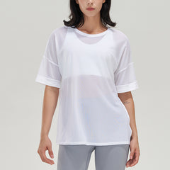 Quick-Drying Summer Loose Sports Fitness Blouse