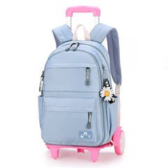 Women's Simple Fashion Trolley School Backpack